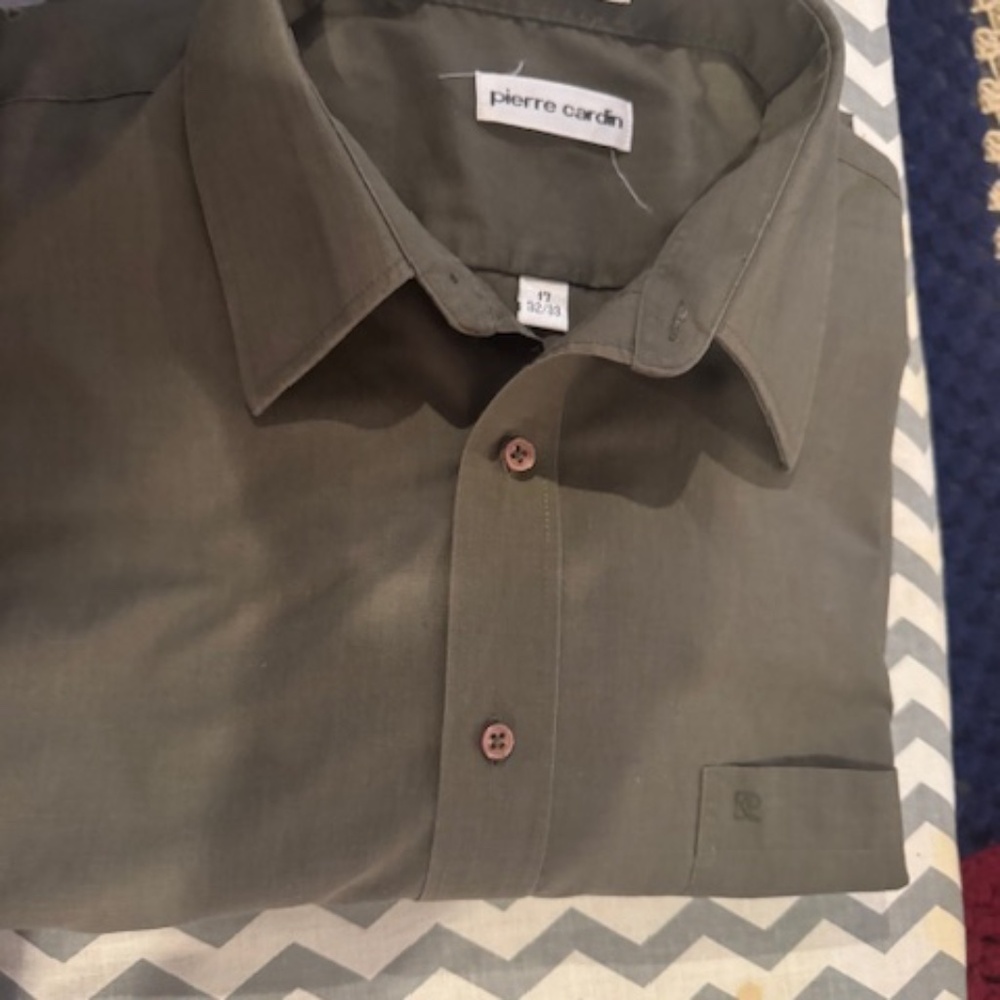 Pierre Cardin, 17 (32-33) Olive Green